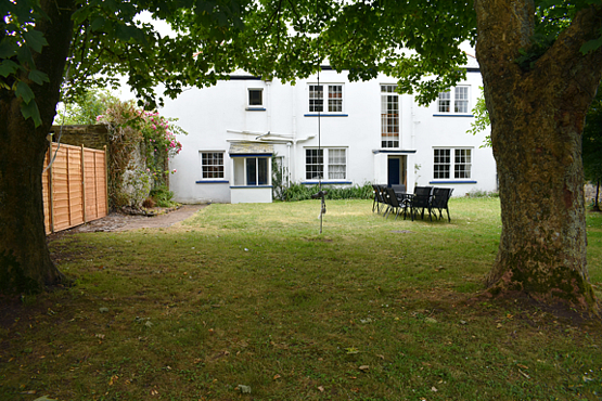 large grassed garden dog friendly area