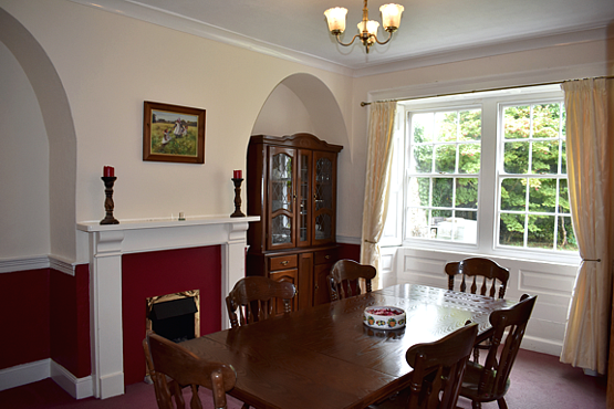 Dining Room Devon holiday letting