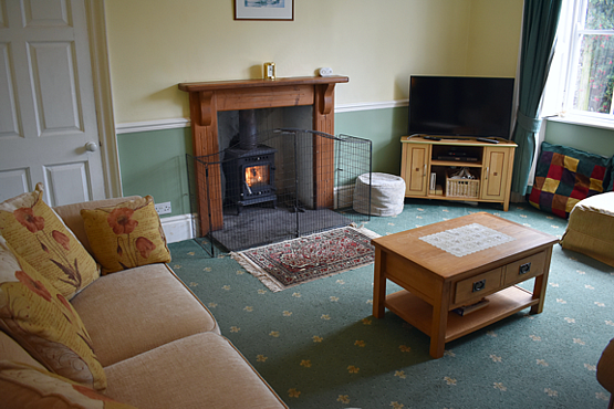 Front south facing living room holiday rental Devonshire