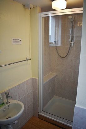 Shower room and toilet vacation property