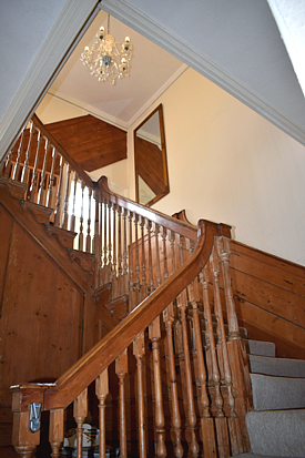 Staircase in listed property devon