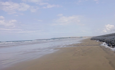 Westward Ho! beach Devon Popular tourist beach in Westward Ho!